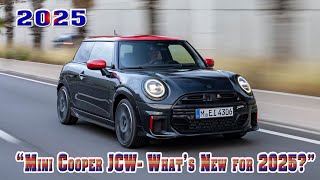 2025 mini cooper jcw convertible | 2025 MINI Cooper JCW Review Reveals Shocking Truth.