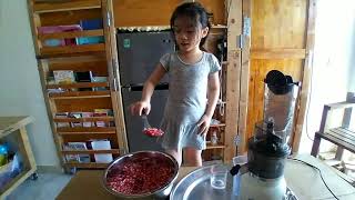 How to make the delicious pomegranate juice? | Su Nguyen Quynh Anh, grade 1B3, Vinschool Metropolis