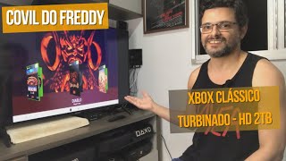 Xbox Clássico turbinado com HD de 2TB!