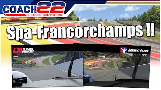 iRacing // Le plus beau Spa du Simracing ?? // iR vs LMU