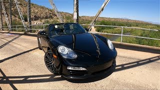 ACELERANDO TUDO NO PORSCHE BOXSTER! PUNTA-TACO NO CÂMBIO MANUAL EM TODAS AS CURVAS