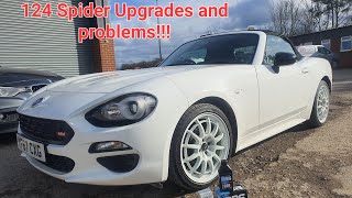 Fiat 124 Spider. Upgrades, rolling road, we found an issue!?