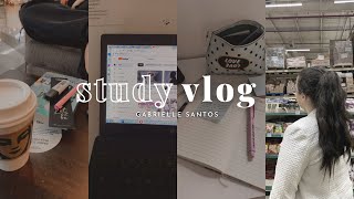 STUDY VLOG 📚 | *estudando* inglês sozinha, faculdade de pedagogia & café com amiga