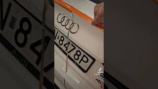 Jak zrobić wieś Tuning z porządnego Audi. oklejanie auta diy