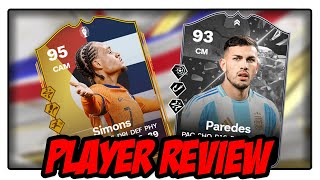 LOHNT SICH? 95 XAVI SIMONS & 93 PAREDES - Schreibe Deine Geschichte Player Review | Ultimate Team 24