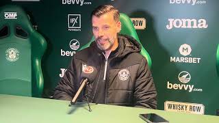 Stuart Kettlewell post-match Q&A - Hibs 2, Motherwell 2