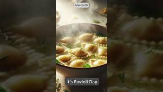 Ravioli Day, Mar 20 #food #cake #foodie