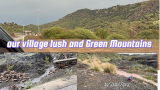 After Raining 🌧️ Our Village Mountain 🏔️ View | Natural Beauty || Haider Said Vlogs 🇵🇰❤️