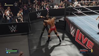 WWE 2K24 Seth Rollins VS Randy Orton for the World Championship