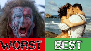 Revealing Mel Gibson's Top 12 Films: From Worst to Best