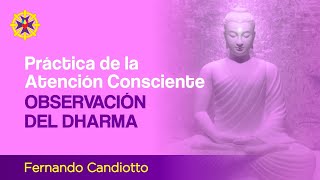 06-PRÁCTICA DE LA ATENCIÓN CONSCIENTE - Observación del Dharma | Fernando Candiotto