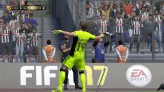 Farest goal in Fifa history Fifa 17 90 yards