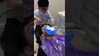 Hasbullah the dentist really out here fixing the teeth and shit🙏Man of all talent#shorts