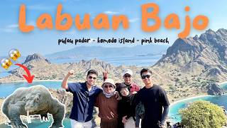 KELILING LABUAN BAJO PAKAI KAPAL HABIS BERAPA SIH? (PULAU PADAR, PULAU KOMODO, PANTAI PINK)