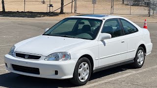 For Sale: 2000 Honda Civic EX Coupe 5-speed (TAFFETA WHITE)!