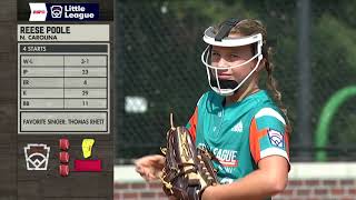 Little League Softball World Series 2021  : Zionsville, IN vs Salisbury, NC Aug 11