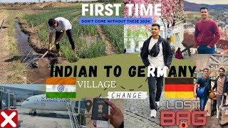 India🇮🇳 To Germany🇩🇪 First Time Full Vlog | Indian In Germany 2024 Summer Intake