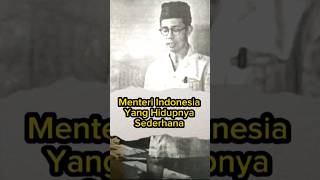 Menteri Indonesia yang hidupnya sederhana, Mohammad Natsir #infosejarah #gayahidupminimalis