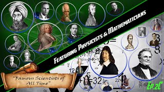 Famous Scientists Of All Time. Featuring Physicists and  Mathematicians. "Episode 2C"