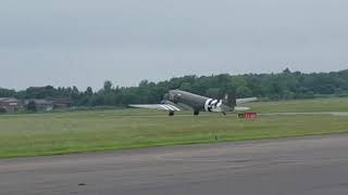 D Day C 47 "Thats All Brother" Departure from Coventry | For AVGeeks