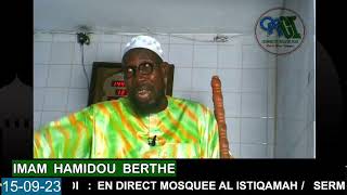 Diffusion en direct de Les Rappels de l'Imam Hamidou Berthe