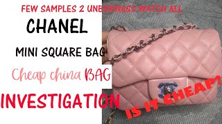 (ZOOM IN) ATTENTION  mirror china CHANEL BAG LEGEND BUSTED.