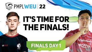 [WATCHPARTY] 2022 PMPL Western Europe Finals Day 1 | Fall | PUBG MOBILE Pro League