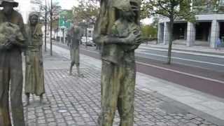 In Memory of Irish Great Famine, Dublin