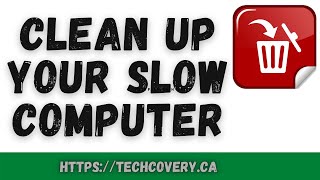 How to make your computer Faster / Delete unwanted files / Cleanup your computer / Windows 7, 8, 10