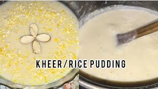 Kheer/Shir Birinj (Rice Pudding) *Simplest Way For Beginners*