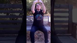 Learn seated QI GONG Move - Up and around