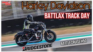 Harley Davidson Sportster 48 ลงสนามช้างครั้งแรกกับยาง Bridgestone Battlecruise H50 | Porjai Rider