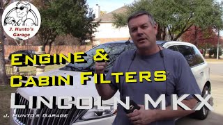 Cabin & Engine Air Filter, 2013 Lincoln MKX