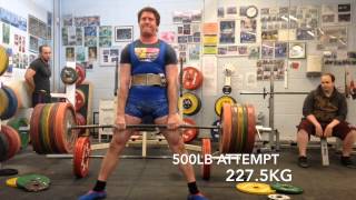 EQUIPPED PULLS / 500lb Attempt