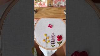 Easy embroidery flowers || Embroidery Flowers || Embroidery hoop art #embroidery