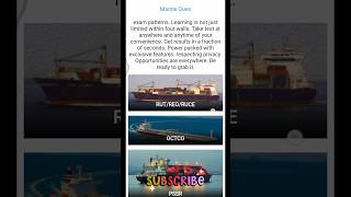 Marine Ques - DG Shipping - Exit Exam  tutorial shorturl.at/duK12App Link: shorturl.at/afgnN