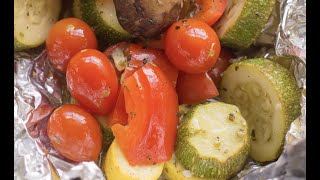 Grilled Vegetables in Foil