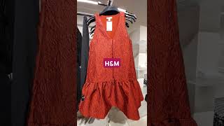 H&M Red dresses collection #Autumn