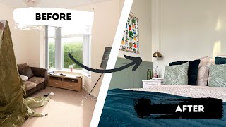 DIY MDF Shaker Panelling | Spare Room Transformation | 2flats1house