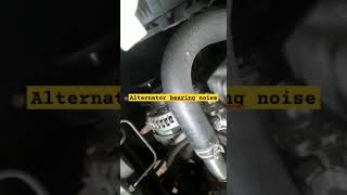 how to fix this noise❓alternator bearing replaced #shorts #automobile #knowledge #alternator