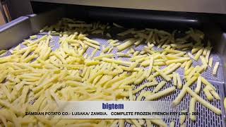 Bigtem - Complete Frozen French Fry Line - Zambia