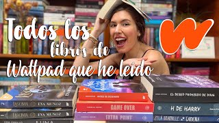 TODOS LOS LIBROS DE WATTPAD QUE HE LEÍDO (+65) | ¡Que están en físico! |  Mariana Booker