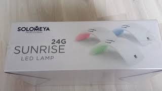 ОНЛАЙН ТРЕЙД.РУ профессиональная сенсорная LED-лампа Solomeya Sunrise 24G (24W)