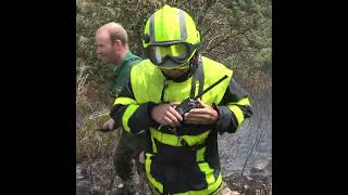 Il fait tout pour sauver ses animaux des flammes