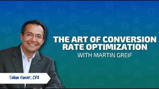 The Art of Conversion Rate Optimization with Martin Greif