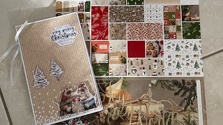 TUTO ALBUM, TOUT ACTION NOËL, SCRAPBOOKING