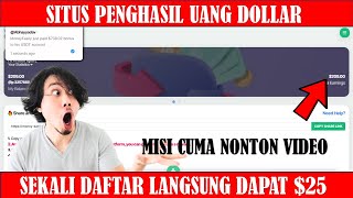 CUMA DAFTAR LANGSUNG DAPAT $25 DOLLAR 💵