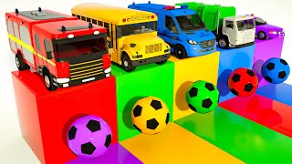 Bingo Song + Wheels on the Bus | Soccer Balls and Learning Shapes | Baby Nursery Rhymes & Kids Songs