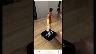 Digital Avatars 4 in 1 via Augmented Reality