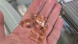 Softgel capsule machine running video